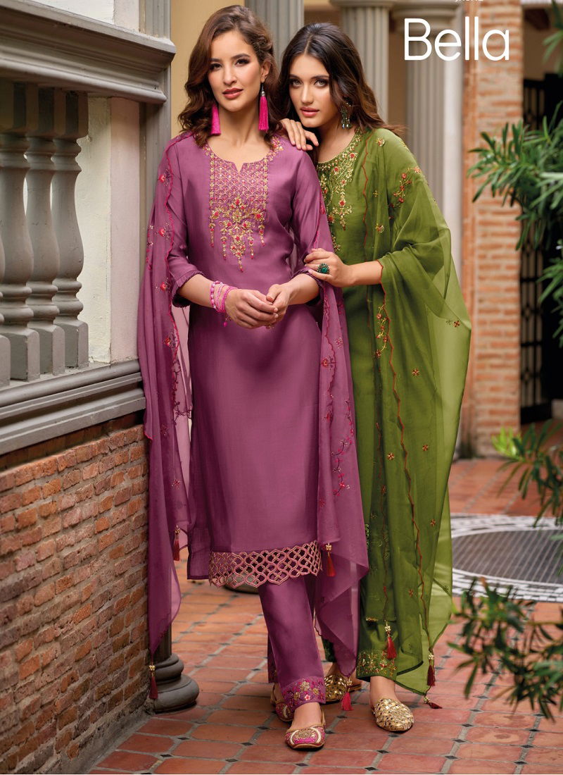 Bella By Lily And Lali Designer Readymade Suits Catalog